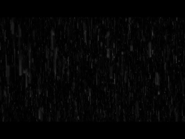 Gentle Night Rain 24 HOURS Rain Sounds for Sleeping -  Dark Screen to Beat insomnia, Relax, Study