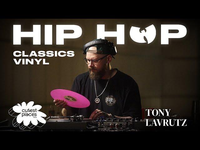 HipHop Classics Vinyl Mix by Tony Lavrutz | Cutest Places Mix [4K]