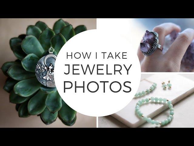 JEWELRY PHOTOGRAPHY - how I take jewelry photos at home. Product photography for Etsy