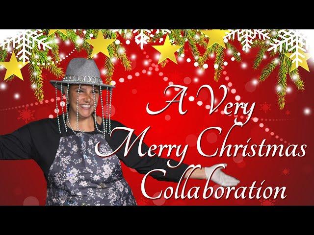 A Very Merry Christmas Collaboration with Mixed Media Girl, Sarah Mack & Masse Art Studio! Awesome!!