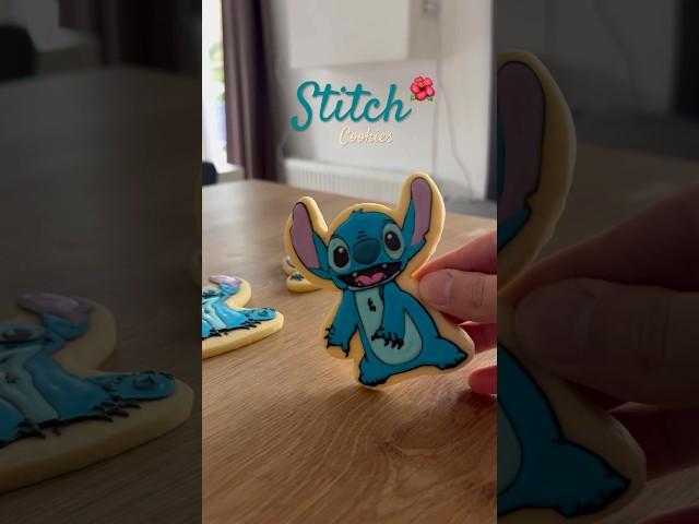 Stitch Cookies  #stitch #liloandstitch #disney #disneymovies #shorts #trendingshorts