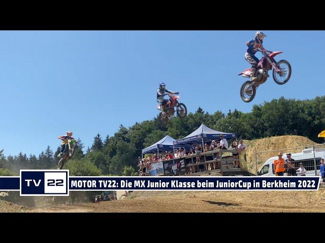 MOTOR TV22: Motocross MX Junior Sprünge Berkheim - MY SPORT MY STORY Liqui Moly Euro JuniorCup 2022