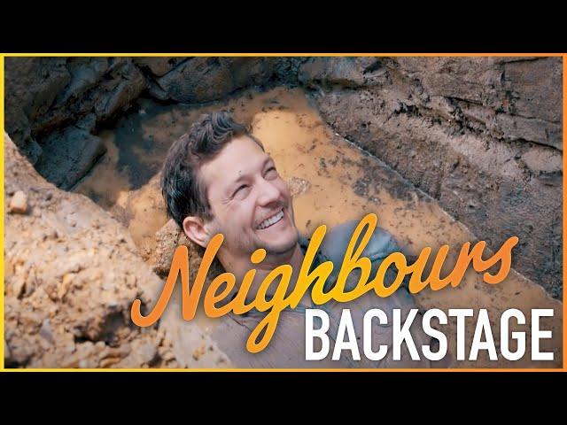 Finn's Death - Neighbours Backstage