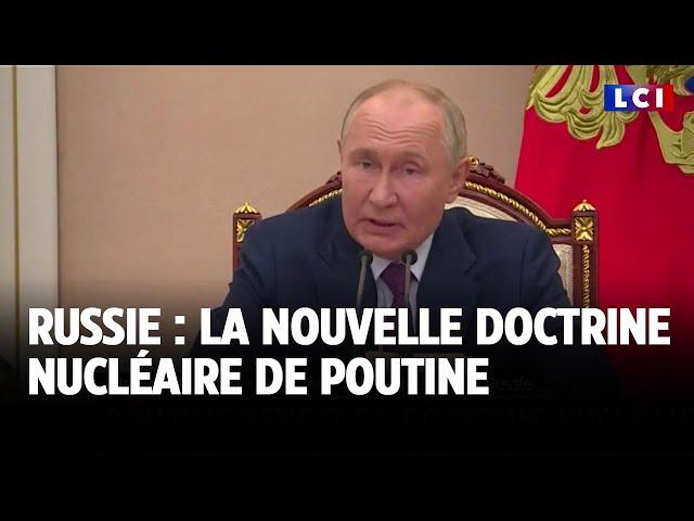 Russie : la nouvelle doctrine nucléaire de Vladimir Poutine