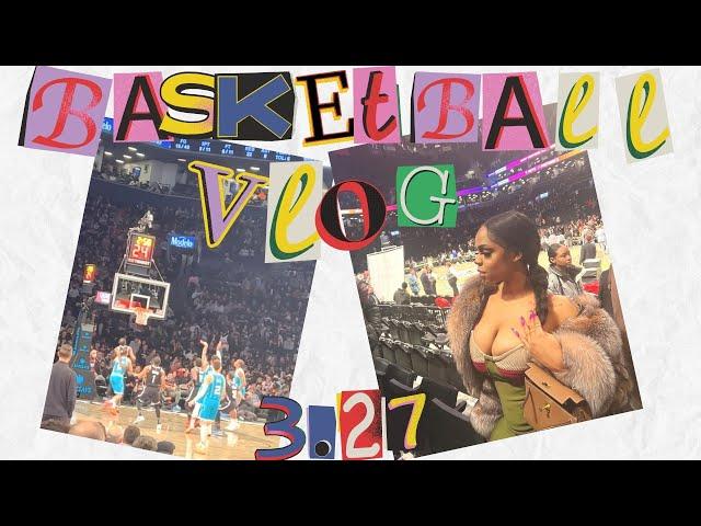 Basketball Game Mini Vlog Hornets @ Nets 