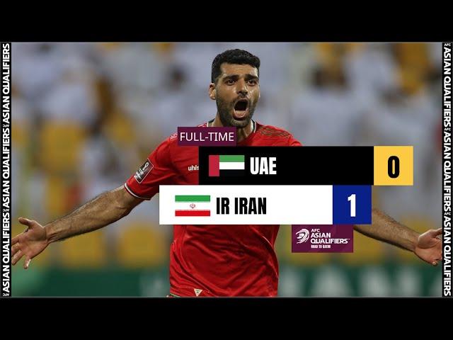 #AsianQualifiers - Group A |  United Arab Emirates 0 -  1 Islamic Republic of Iran