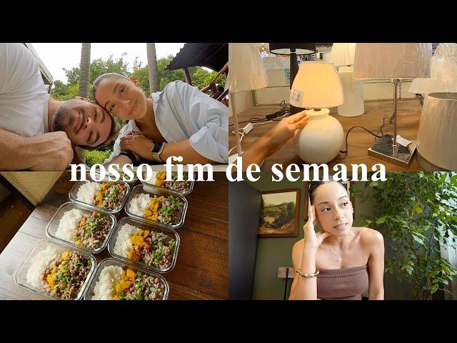 Metas semanais, fazendo marmitas, compras para casa, corrida no parque, café em bsb, nosso fds…