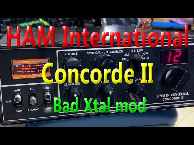 EP 179 - HAM International Concorde II - Bad Xtal mod?