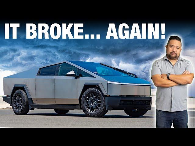 TESTED: Tesla Cybertruck | It Broke Again While Testing It