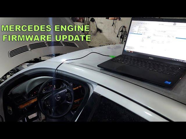 Updating Engine Firmware via Vediamo & SDFlash after replacing the engine 3.0 with 3.5 Mercedes W211