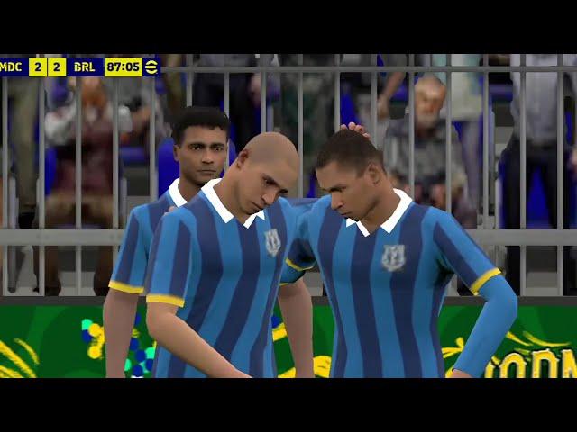 Brazilian legend vs my squad all Goals highlights