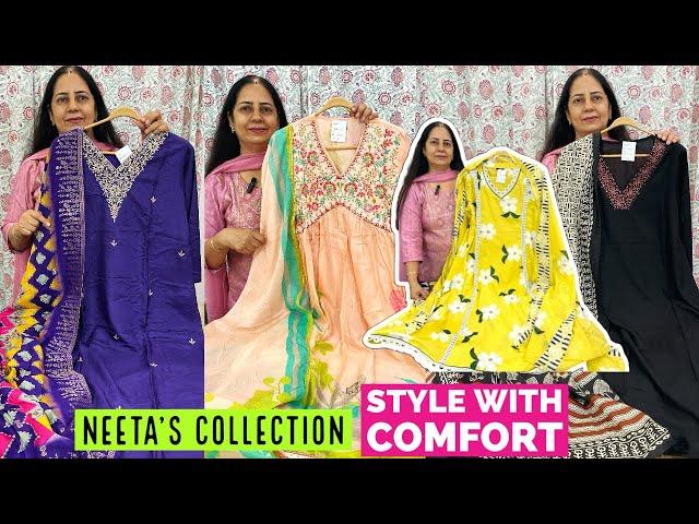 Neeta’s Collection Brings You Premium Quality  Cotton & Party Wear Suits and Smart Tunics. Free Ship