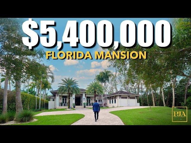 Tour a $5,400,000 FLORIDA MANSION in Coral Gables | Peter J Ancona