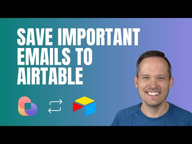Save important emails to Airtable with Bardeen