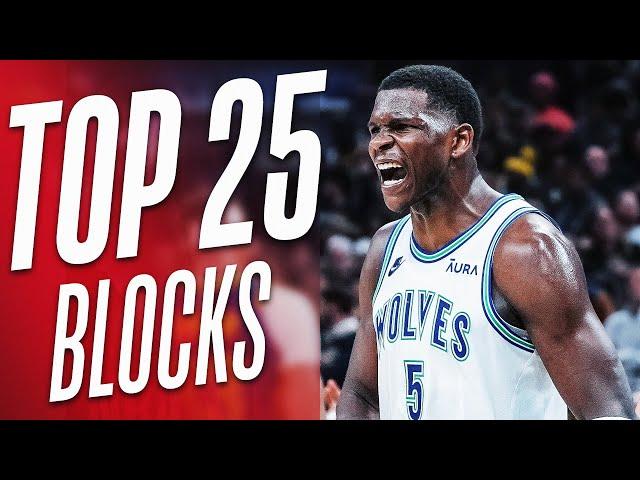 Top 25 Blocks of 2023-24 Regular Season! #BESTofNBA