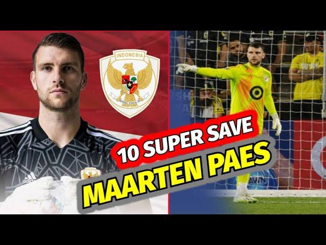 10 Penyelamatan "GILA  Maarten Paes Kiper Terbaik Timnas Indonesia