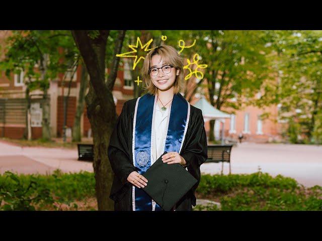 I graduated college!  a semi-chaotic graduation weekend vlog