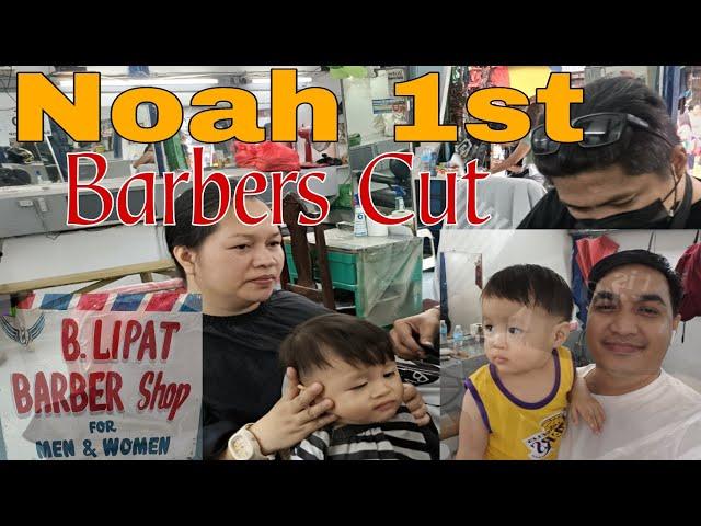 1st Barber Cut ni Noah.