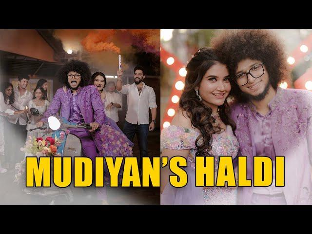 MUDIYAN | Rishi and Aiswarya unnis Haldi