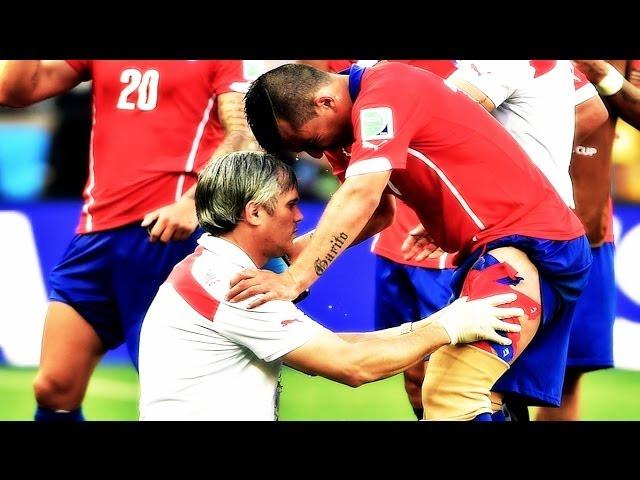 Gary Medel in the 2014 FIFA World Cup