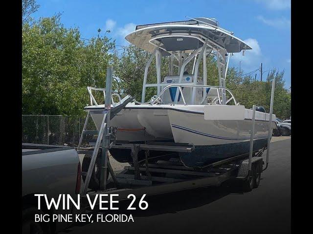 Used 2006 Twin Vee 26 Power catamaran Center Console VS for sale in Big Pine Key, Florida