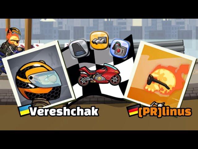 @Vereshchak vs. [PR]linus #2 ‍️ Hill Climb Racing 2 Battle