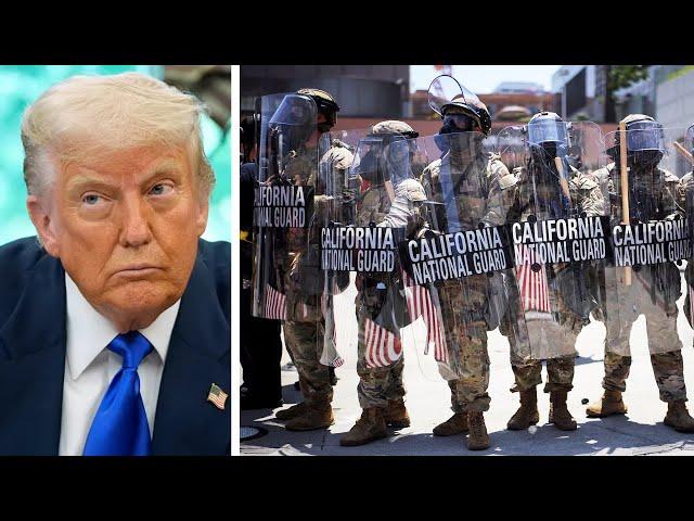 Gavin Newsom SUES TRUMP over authoritarian nightmare