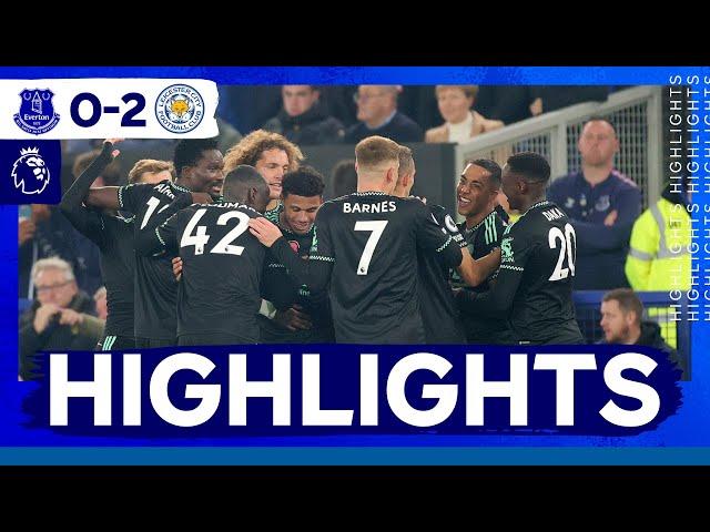 Tielemans Stunner As Leicester Win | Everton 0 Leicester City 2 | Premier League Highlights