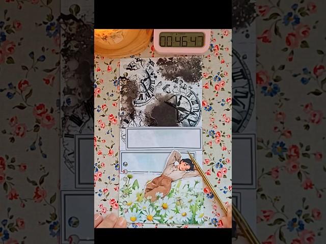 련화 1분 다꾸 : 휴식이 필요한 순간  #journal #scrapbooking #감성다꾸