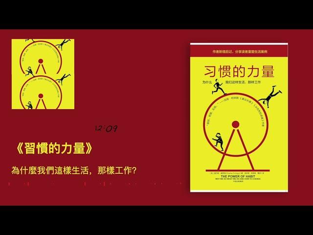 《习惯的力量》：为什么我们这样生活，那样工作？｜听书  有声书