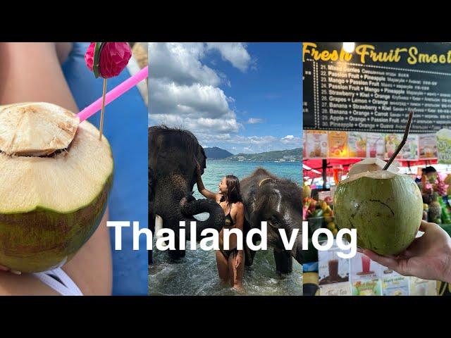 Thailand Vlog - Phuket, birthday and holiday