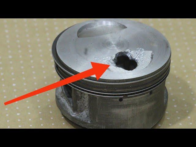 there are still many who don't know how to weld aluminum, hollow pistons