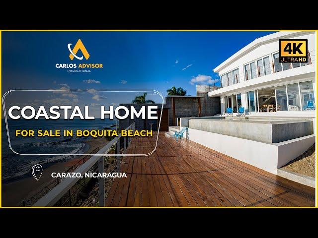  Exclusive Sale: Luxury Beachfront Home at La Boquita Beach, Carazo | Nicaragua Real Estate