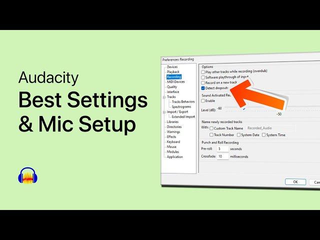 Audacity - Best Settings & Mic Setup on Windows