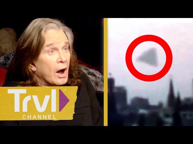 Ozzy Sees Real UFO and Can’t Believe His Eyes! | The Osbournes Want to Believe | Travel Channel