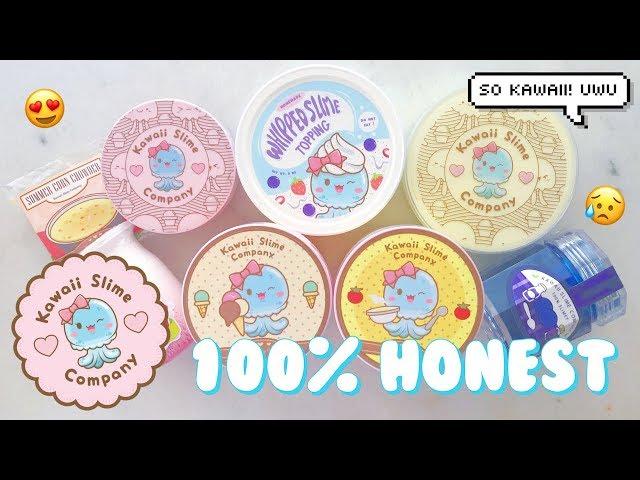 $100 KAWAII SLIME COMPANY FAMOUS SLIME SHOP REVIEW!