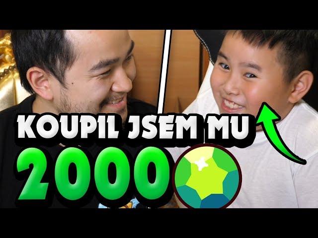 KOUPIL JSEM ROMÁNKOVI 2000 GEMŮ!! | Brawl Stars CzSK | Pepis