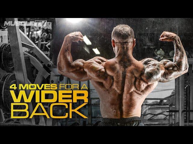 4 EXERCISES FOR A BIGGER, WIDER BACK 