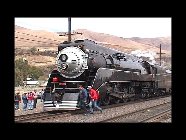 1275. SOUTHERN PACIFIC SP 4449 servicing at Wishram Washington