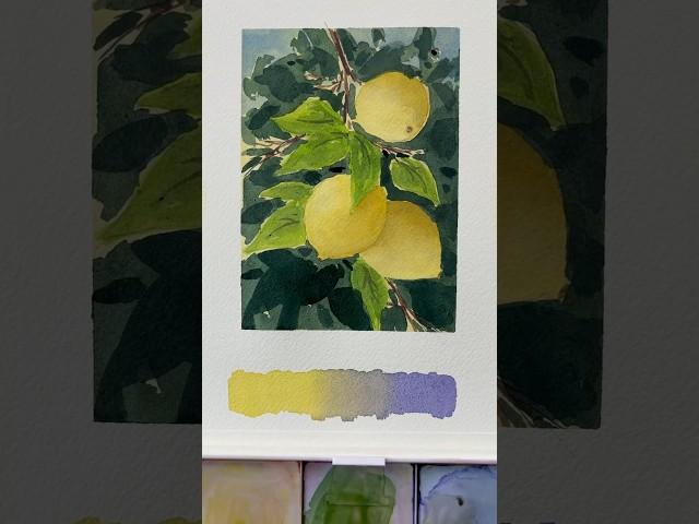 Underpainting with watercolor #watercolorpainting #watercolor #arttutorial #watercolortutorial