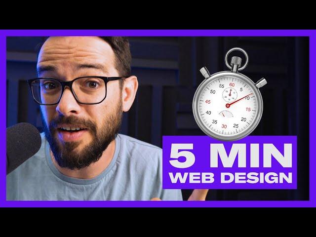 Professional Web Design Process Explained in 5 minutes