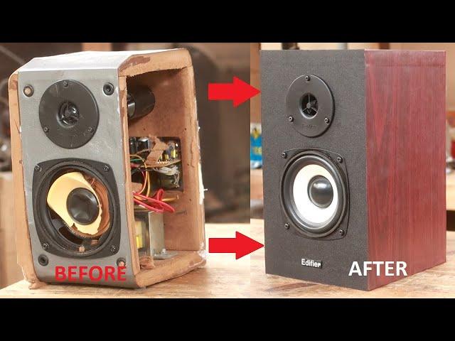 Restoration abandoned test speaker - Recreate everything