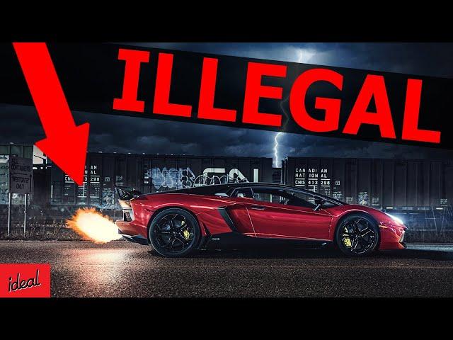 5 Car Modifications ILLEGAL in America!