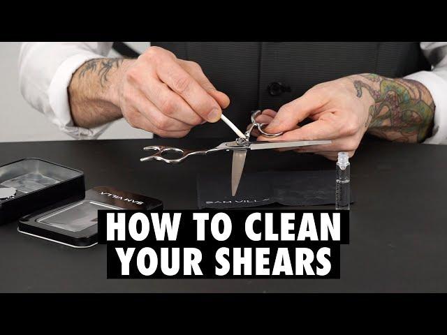 Love Thy Tool: How to Clean & Oil Your Haircutting Shears