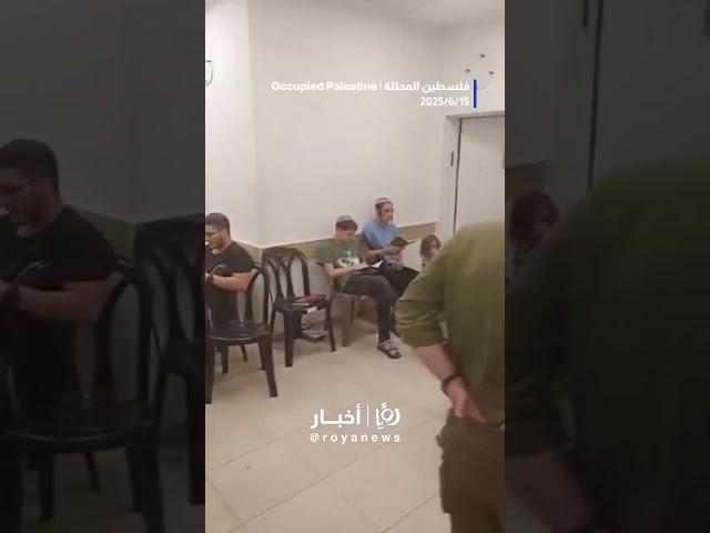 Settlers read the Torah, fearful of Iranian strikes