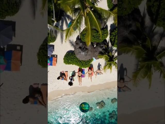 Welcome to the AI Beach Island of the Future! ️" #shorts  #shortvideo  #island