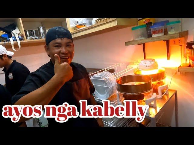 Ang saya sa kusina ni kabelly Ang daming kumakain na foreigner nasarapan sila sa pagkain