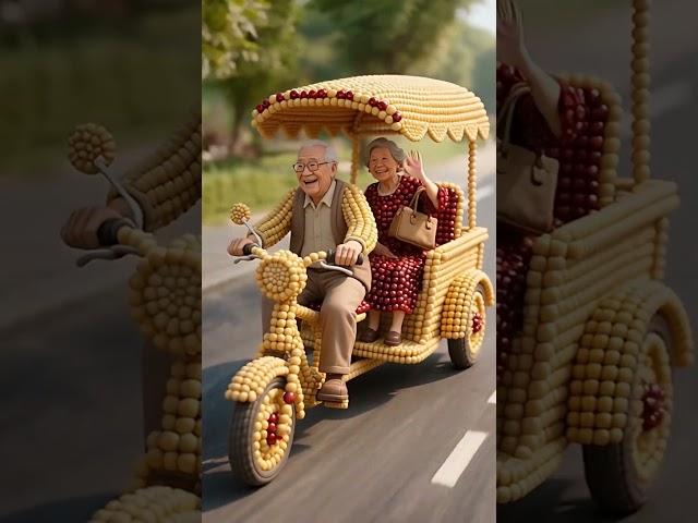 cute grandparents#relaxingmusic#healingvibes#slowliving#nature#shorts#VillageLife#PeacefulMoments