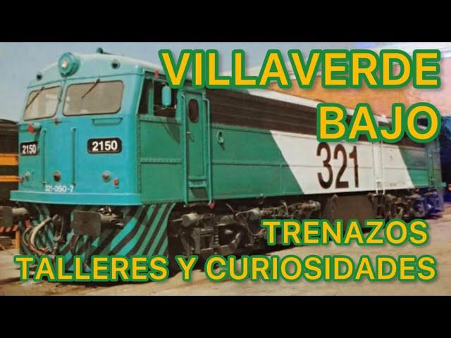 Reportaje de TRENES y LOCOMOTORAS en Villaverde Bajo train videos Europe FERROCARRIL Español Renfe