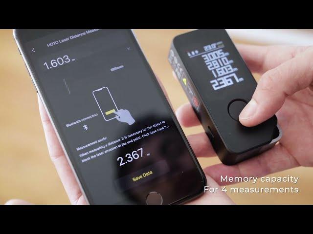 5 Modes | 1.8in screen | 50m | HOTO Laser Measure Pro #hototools